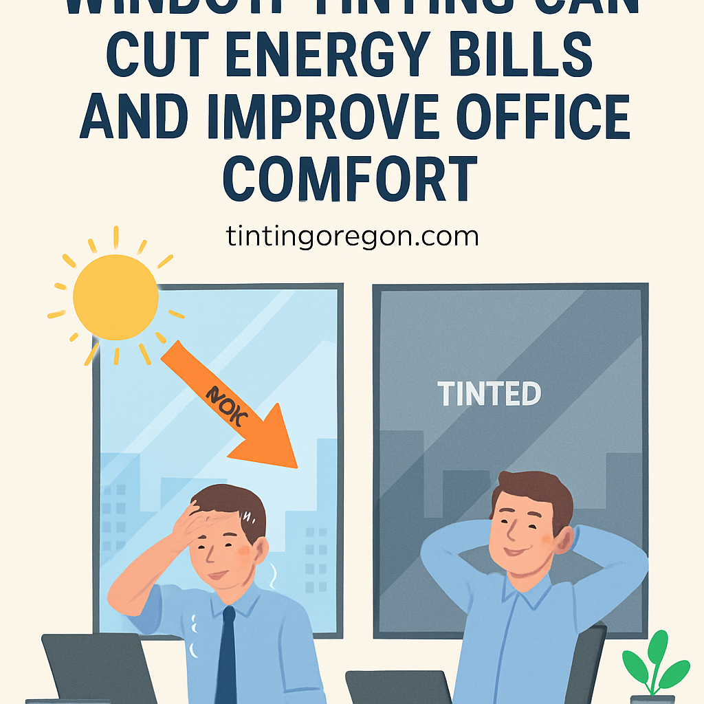 How Commercial Window Tinting Can Cut Energy Bills and Improve Office Comfort