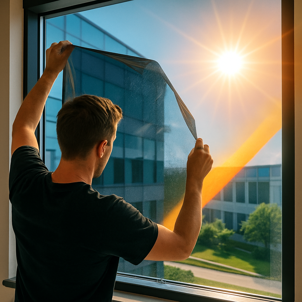 Solar Control Window Film: Keep Your Building Cooler Without Replacing Windows